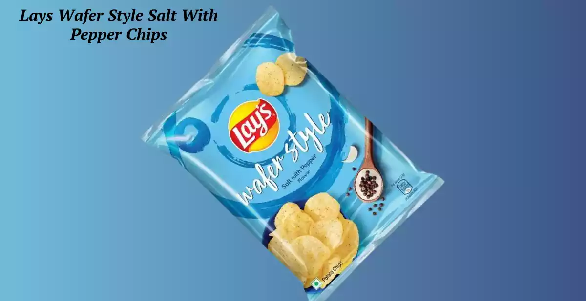 Lays Wafer Style Salt With Pepper Chips