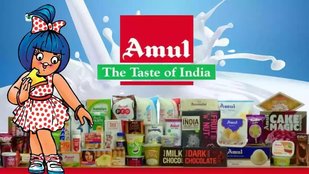 amul milk brand