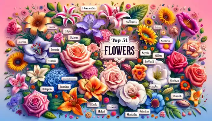 Top 51 Flowers Name In Hindi And English