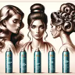 Trending Hairstyles Using Moroccanoil Hairspray